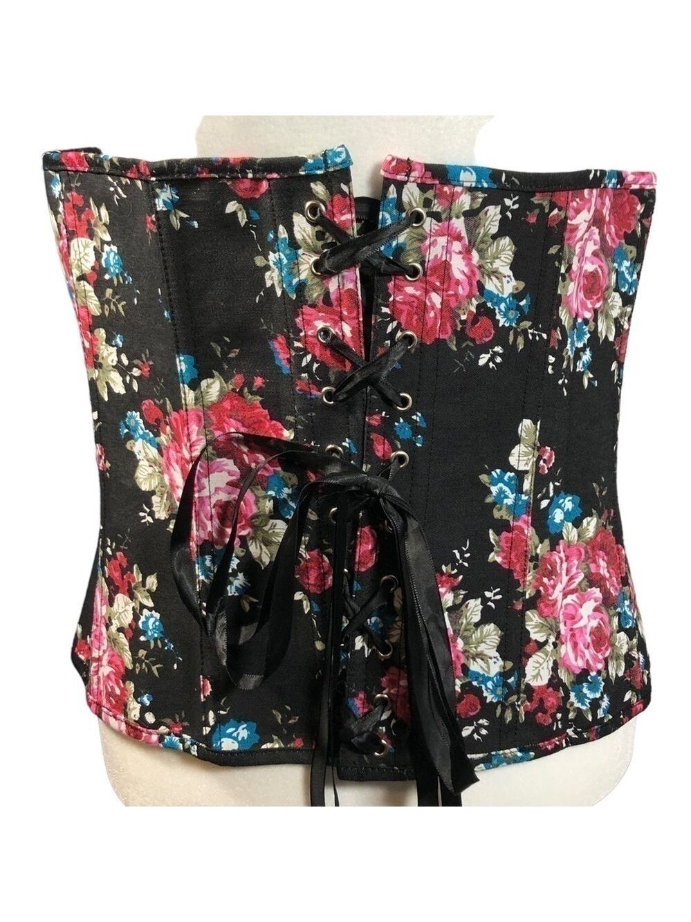 Alivia Simone Plus Size Corset Top, Size 4X - Picture 2 of 10